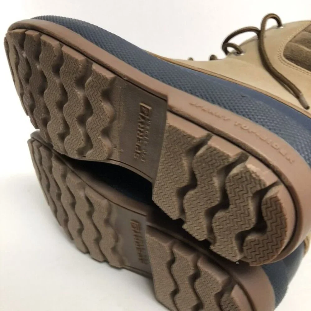 Sperry Mens Cold Bay Waterproof Boot Taupe Size 9.5 M